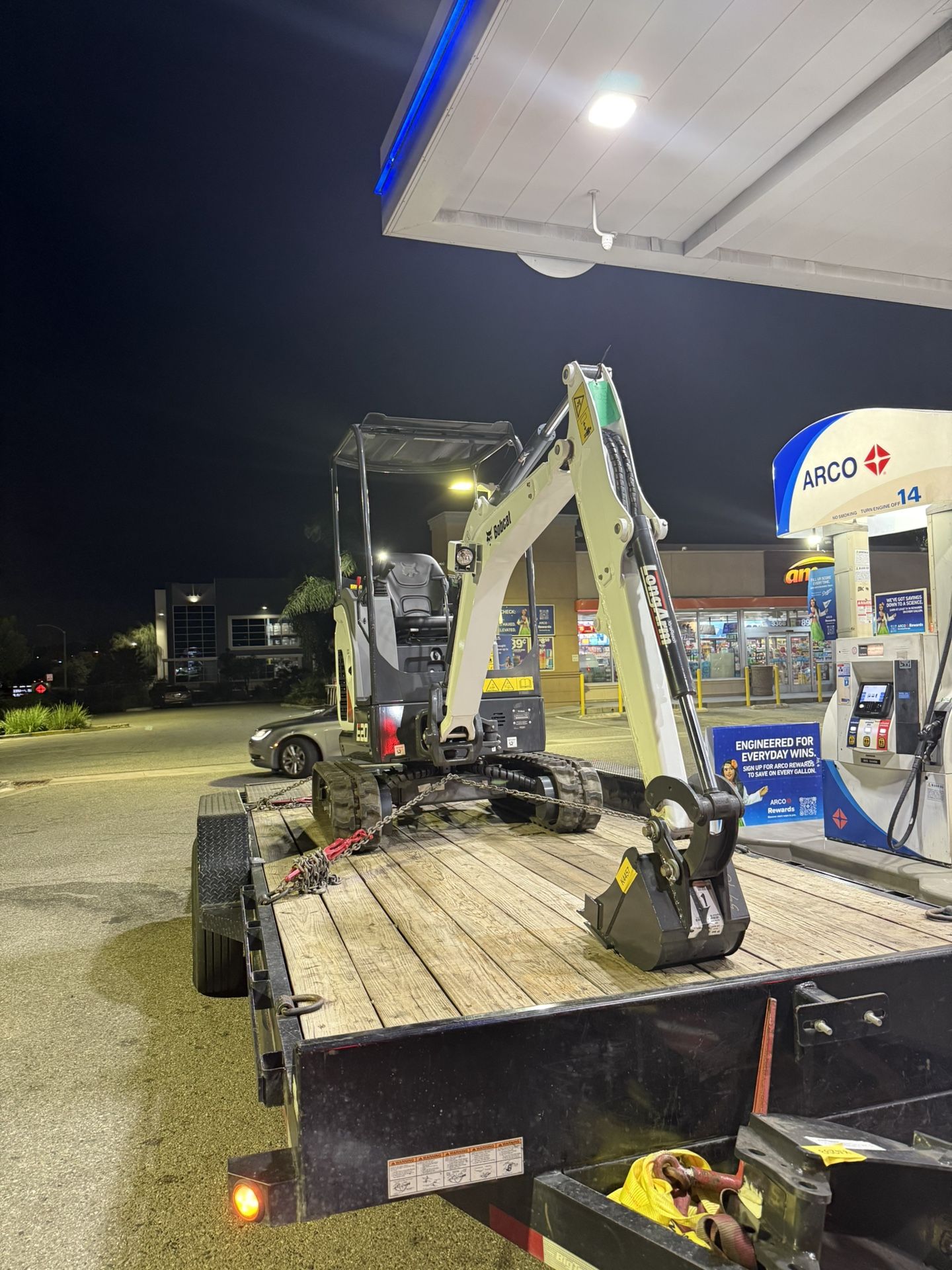 Bobcat E-20 Mini Excavator - $250