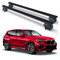 Heavy Duty Cross Bar Roof Racks 2007-2024 BMW X5 With Side Rails
