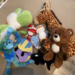 Gently loved plushies