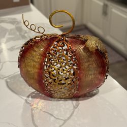 Metal Pumpkin 