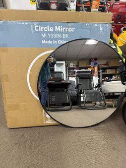 Circle 30” Mirror 