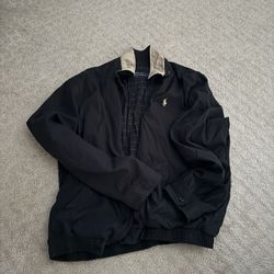 Ralph Lauren Polo - Black Jacket - Size Large
