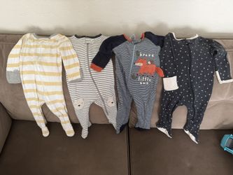 3-6mo Footed Pijamas 