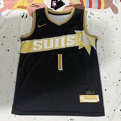 Phoenix Suns Player Booker #1 Black Jersey
