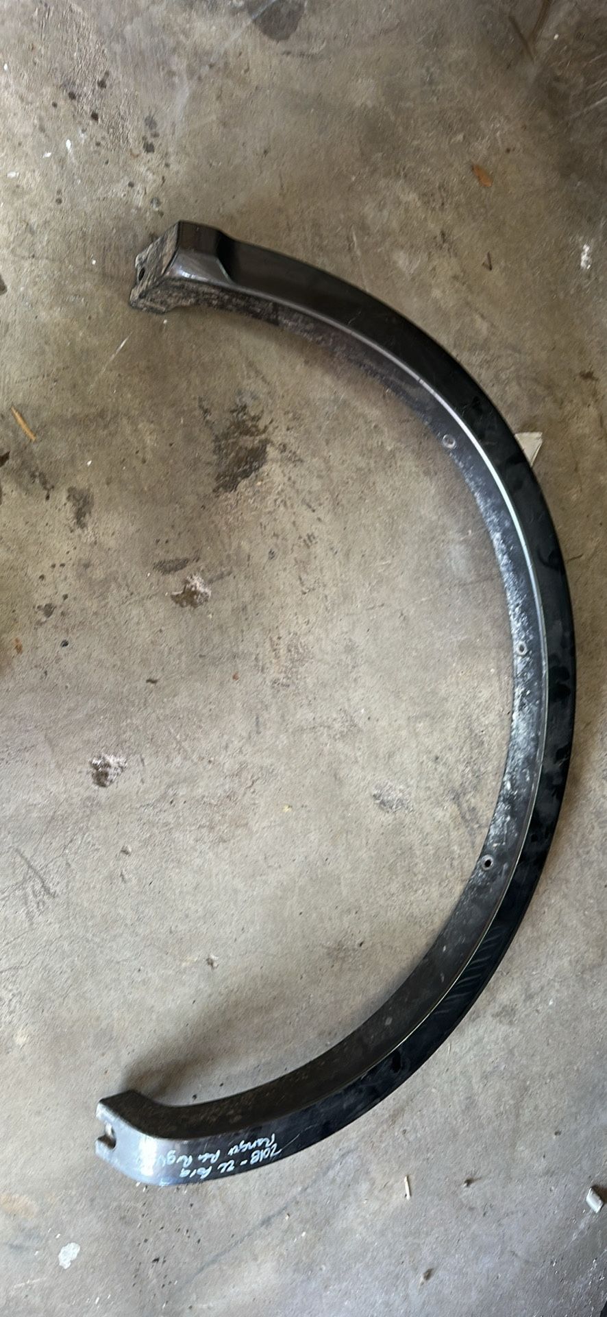 2018-2022 FORD RANGER REAR RIGHT SIDE WHEEL FLARE MOLDING KB3B-291C20-AFW OEM