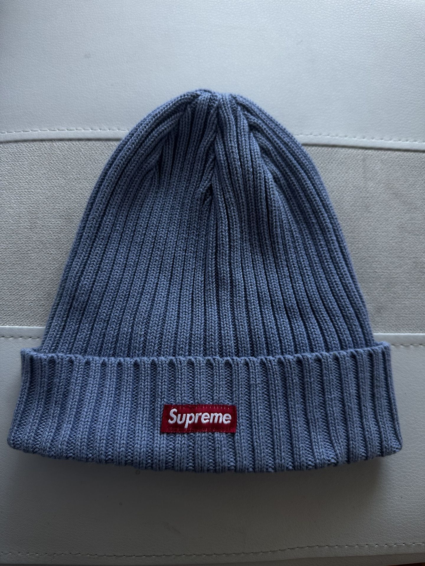 supreme beanie blue