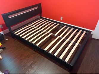 Black Full Size Bed Frame