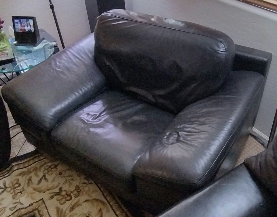 Black Leather Chair