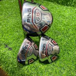 Ping G15 Regular Flex Graphite Wood Set
