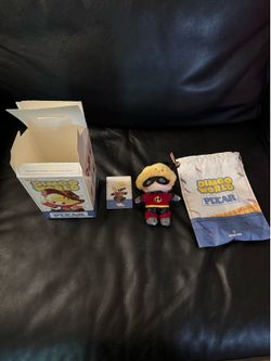 Brand New Pop Mart Dimoo World Pixar Dash Parr Keychain