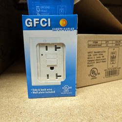 15A & 20A Tamper Resistant GFCI Receptacles - UL Listed