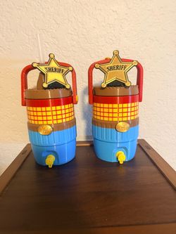 Toy story theme soda can holders