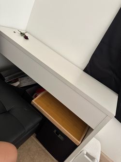 White desk