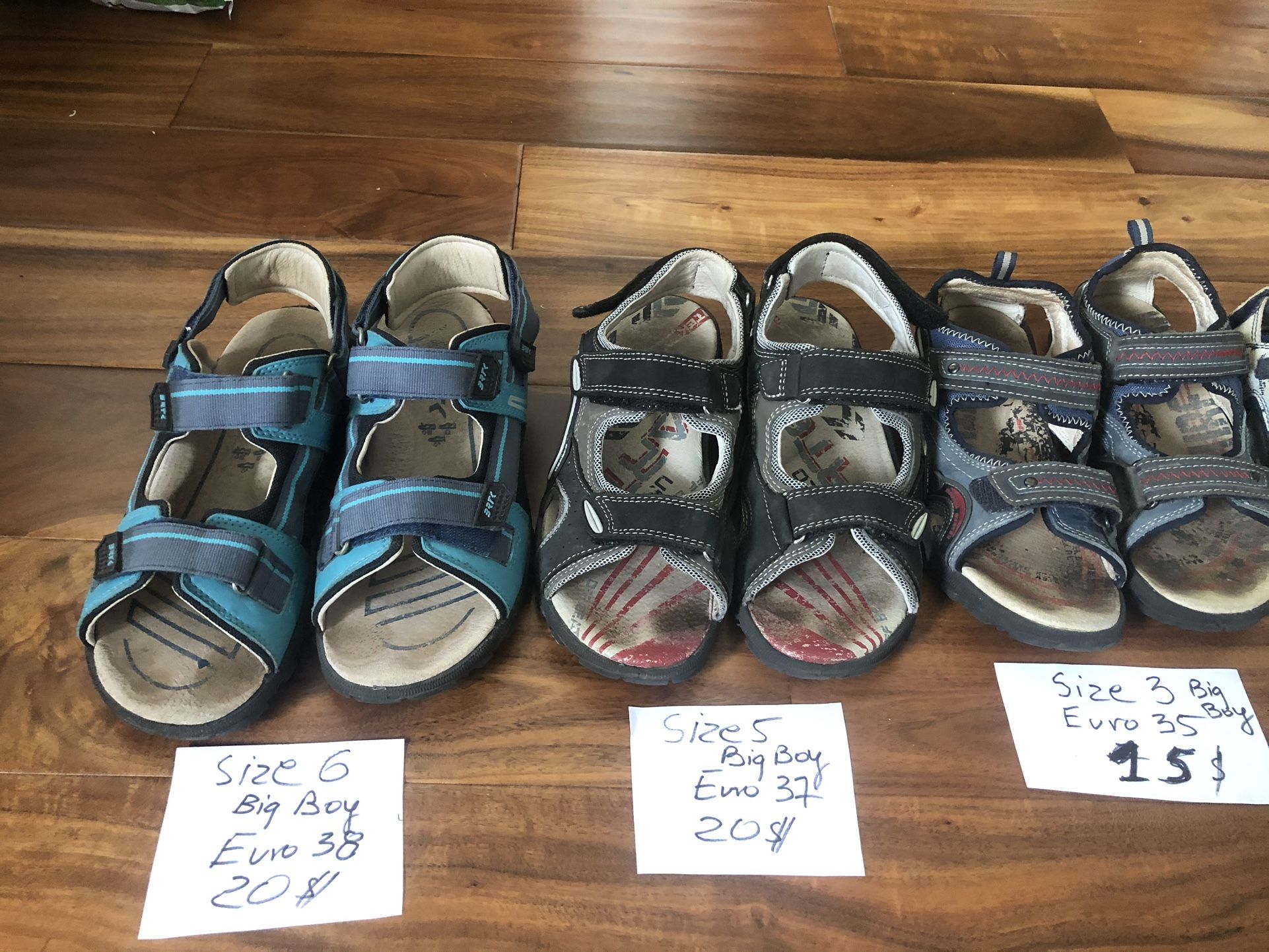 Sandals Boys . Bartek Leather Different Sizes
