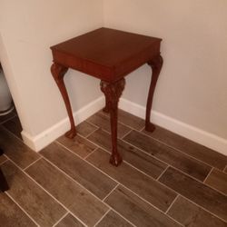 Carved Wood Table