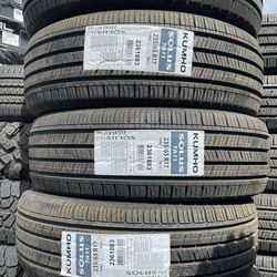 17” Kumho Solus TA11 Tires Brand New In Stock Size 235/65R17