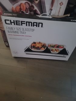 Chefman Family Glasstop Warming Tray 