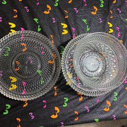 3 glass serving dishes