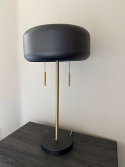 Table Lamp- Matte Black