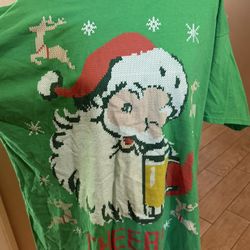 Men’s Christmas Shirt 2 Xl