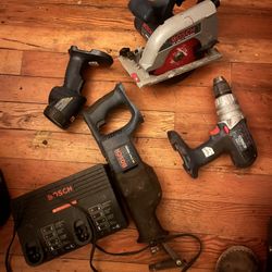 Bosch 24 Volt Drill And Saw Set 