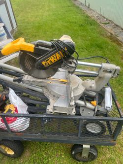 Dewalt sliding miter saw!