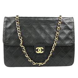 used authentic chanel bag black