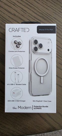 Crafted Modern Ultimate Protection Bundle iPhone 17 Pro Max