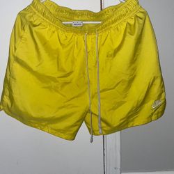 Nike Yellow Shorts 
