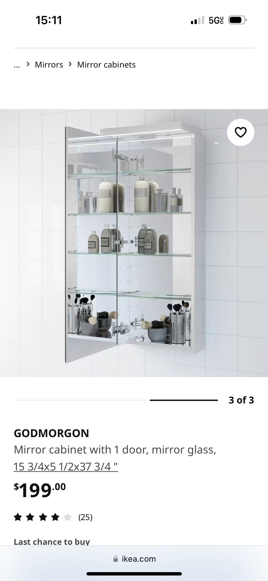 Bathroom Cabinet With Mirror