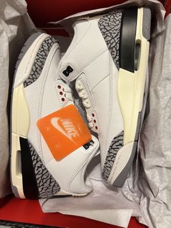 Jordan 3 Retro White Cement Reimagined Size 8.5
