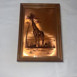 Bronze, Giraffe, Portrait 