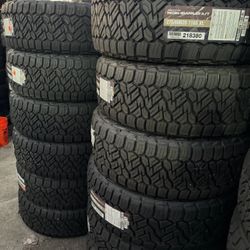 New Nitto 275/60R20 All Terrain Tires