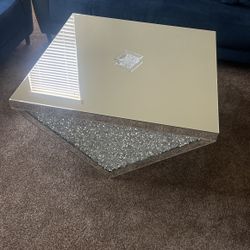 Three-Piece Glass, Coffee Table, And Hallway Table