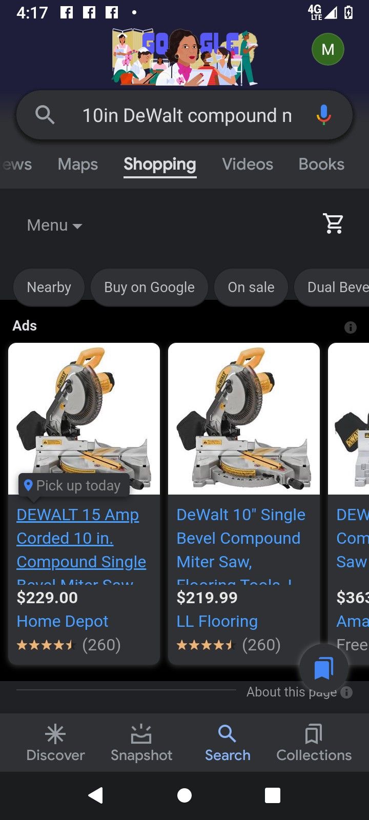 DeWalt Compound Miter Saw