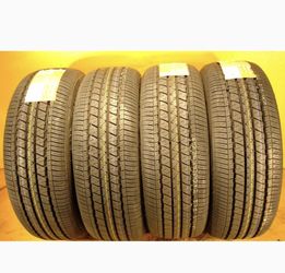 4   New Tires   For Sale   195/65/15      We Service Motorcycle Tires
