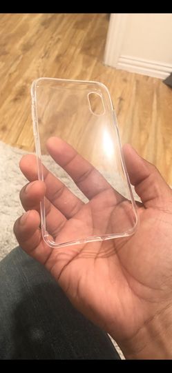 Clear case for iPhone X
