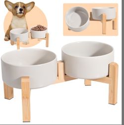 Raised Dog Bowls NIB (AM34)