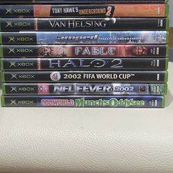 Original Xbox Games Lot Of 9 