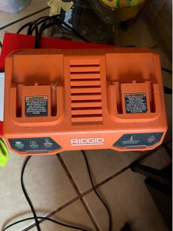 Ridgid dual charger
