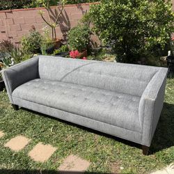 Mitchell Gold Bob Williams Kennedy Gray Sofa Couch