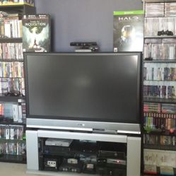 52” Panasonic Rear Projection TV w/ Stand