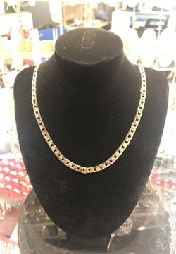 24KT Gold Bond Chain with Lifetime Replacement Guarantee (THIS IS NOT A PLATED CHAIN & IT WILL NOT CHANGE COLOR)