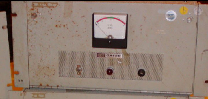NASA Apollo era KSC limiter compressor Gates level devil used for lunar mission voice monitoring 