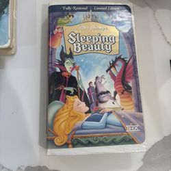 Sleeping Beauty Limited Edition/Fully Restored VHS Tape