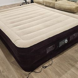 Queen Sized Air Mattress - With Pump