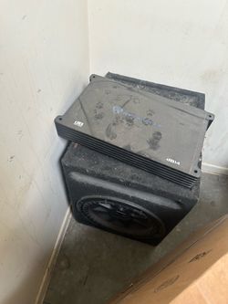 Subwoofer and amp