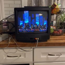 Panasonic CT-13R24DV  CRT 13 Inch Round Tube For retro Gaming  