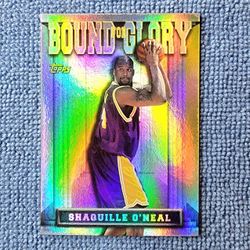 Shaquille O’Neal 1997 Topps Bound For Glory #BG12 Los Angeles Lakers 