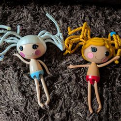 Lalaloopsy Silly Hair Dolls – April Sunsplash & Winter Snowflake: A Perfect Pair for Fun & Creativity!